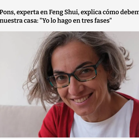 Una entrevista sobre Feng Shui
